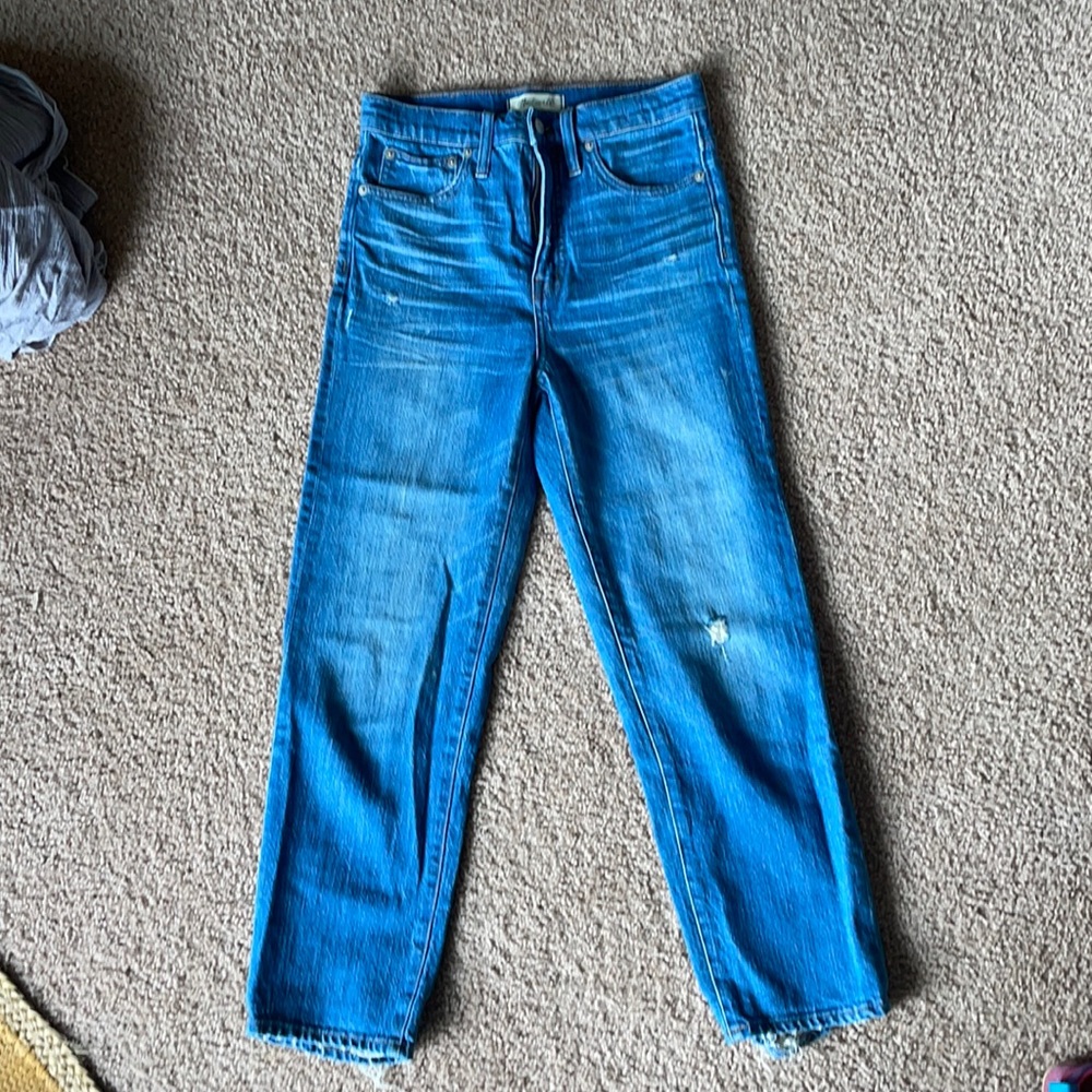 Madewell size 27 Classic Straight Jean